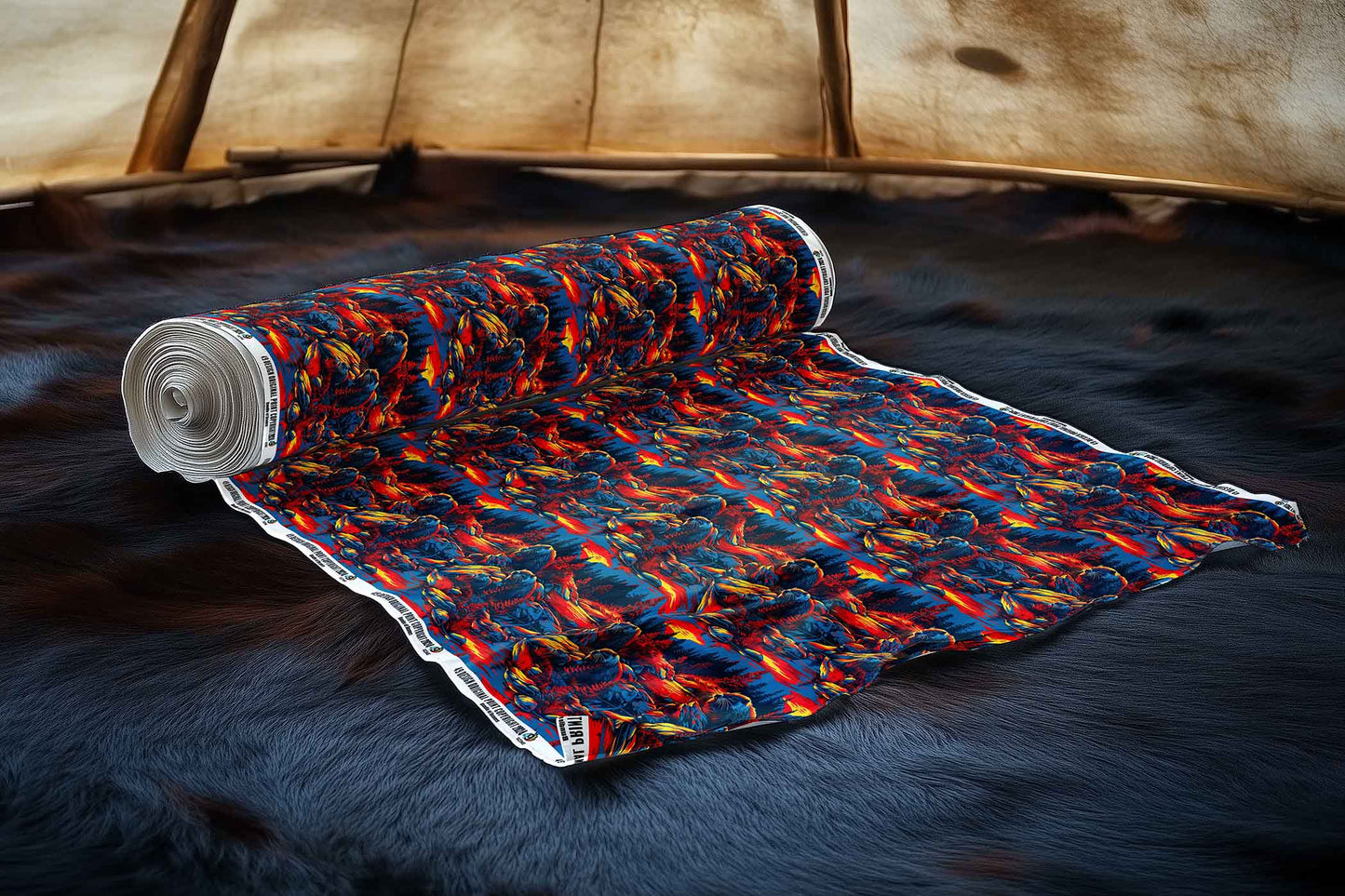 Bundle of Beavers Fabric