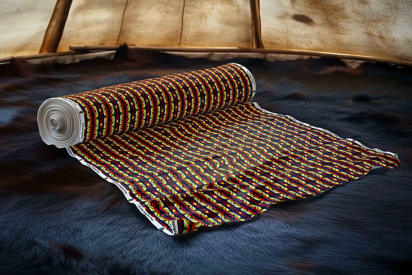 Canyon War Party Fabric