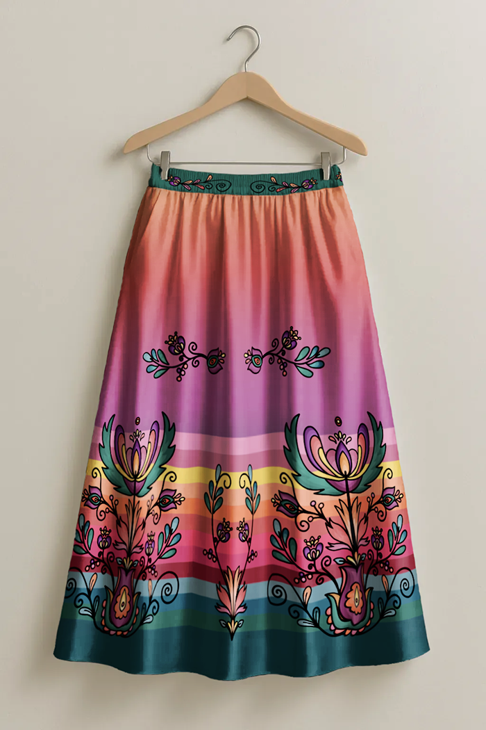 Cedar Wind Bloom Skirt