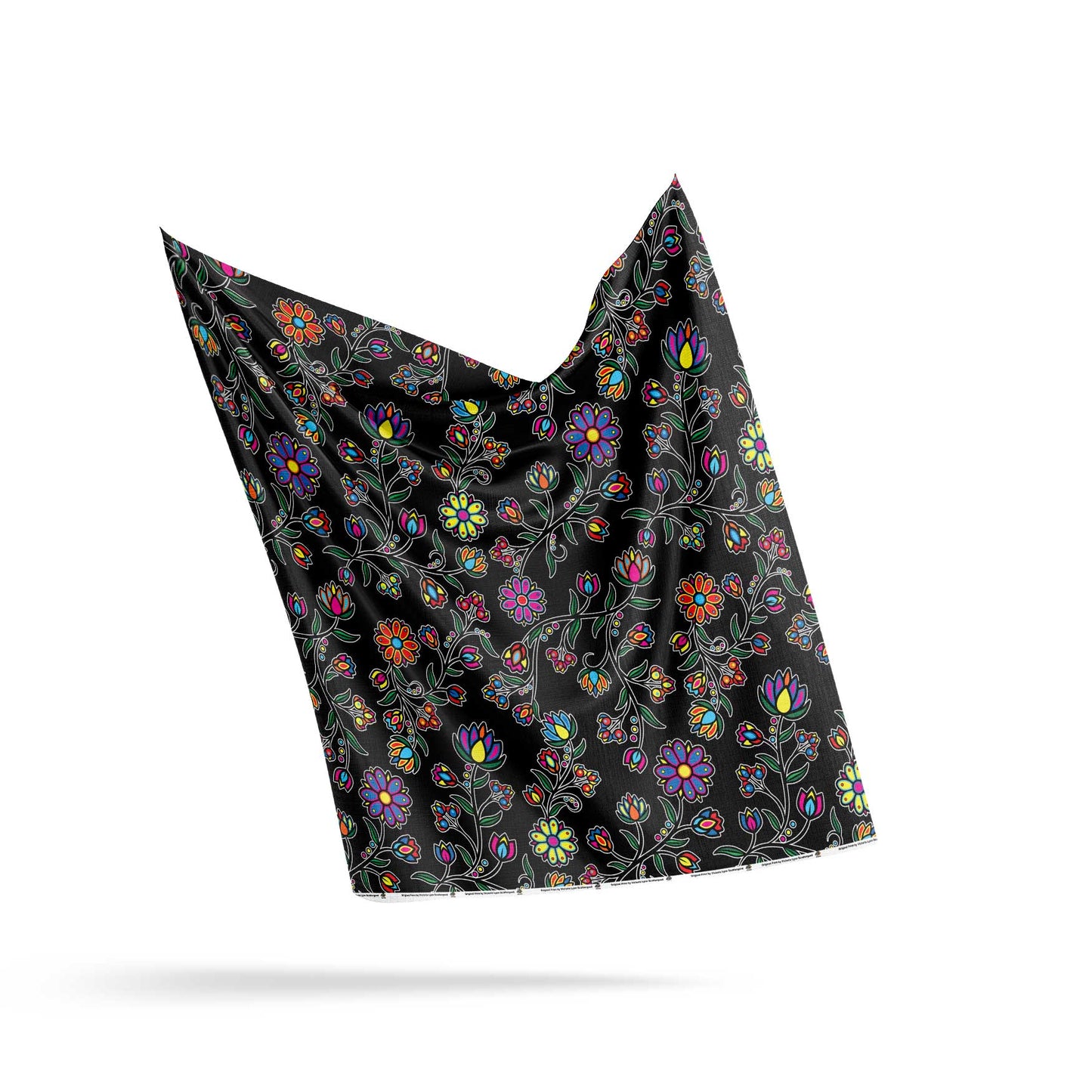 Cosmic Whisper Black Fabric