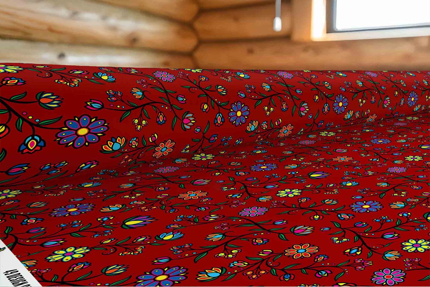 Cosmic Whisper Lodge Paint Fabric