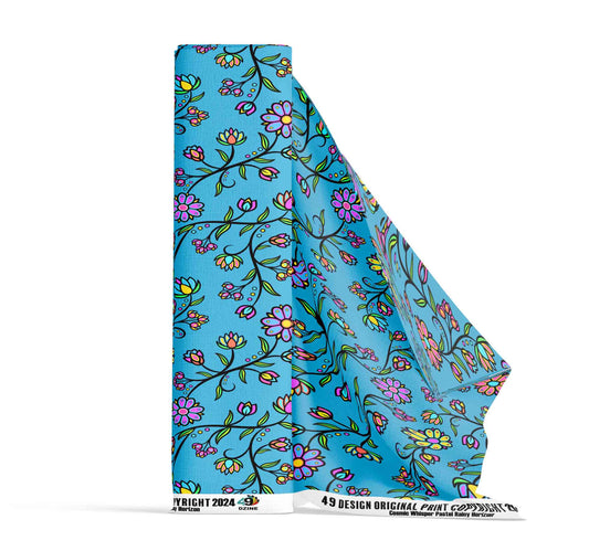 Cosmic Whisper Pastel Rainy Horizon Fabric