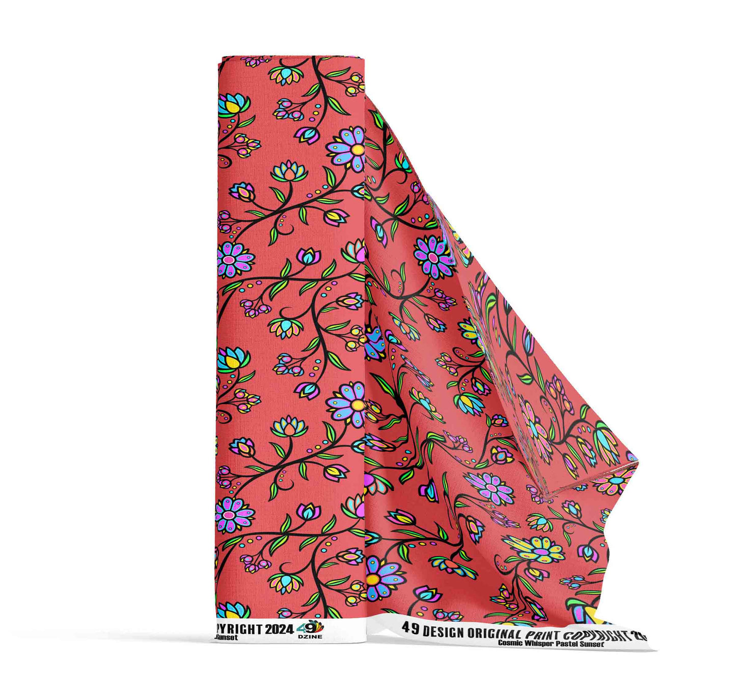 Cosmic Whisper Pastel Sunset Fabric