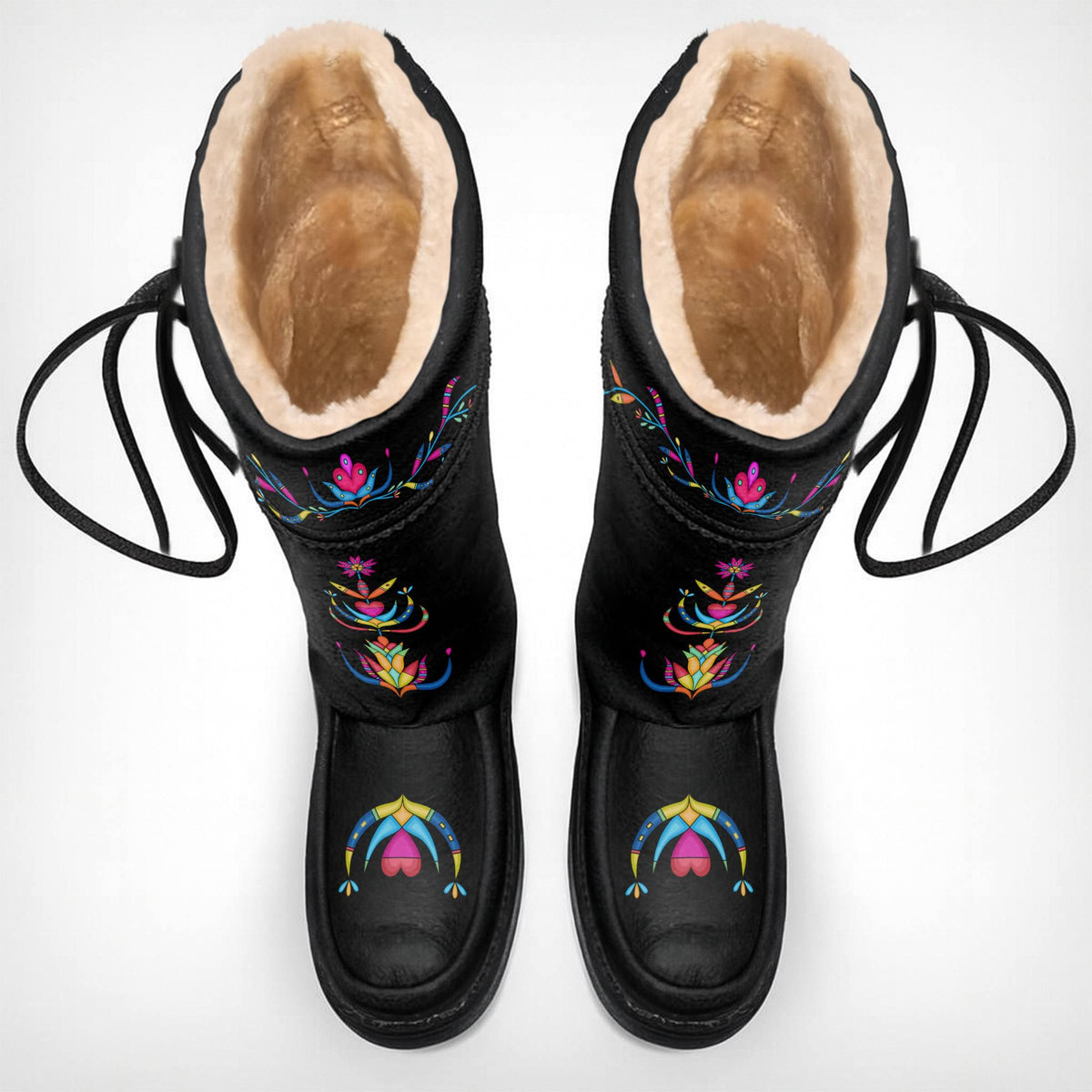 Cradle Creek Radiance Black Real Leather MoccaLux