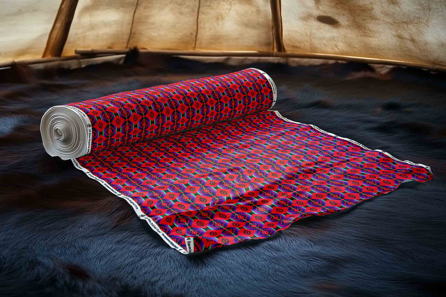 Cree Confederacy Chicken Dance Fabric