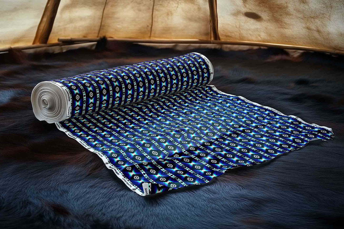 Cree Confederacy Midnight Fabric