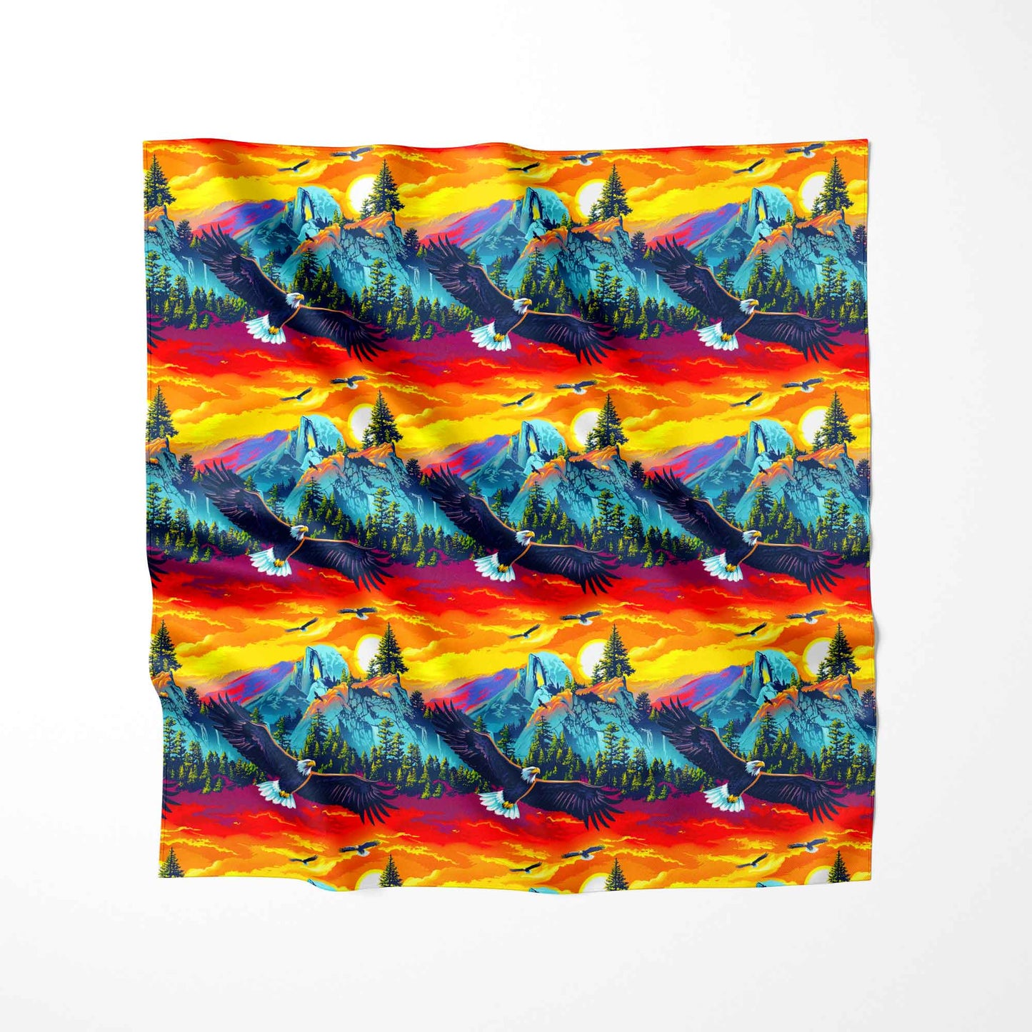 Cruising Eagles Fabric