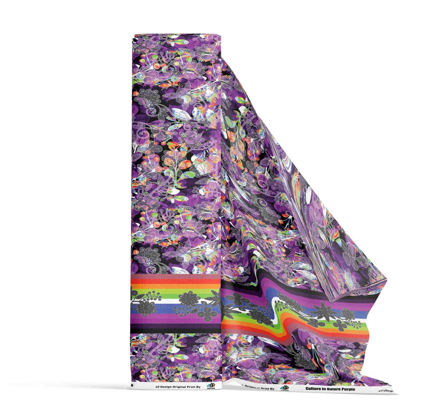 Culture in Nature Purple Fabric