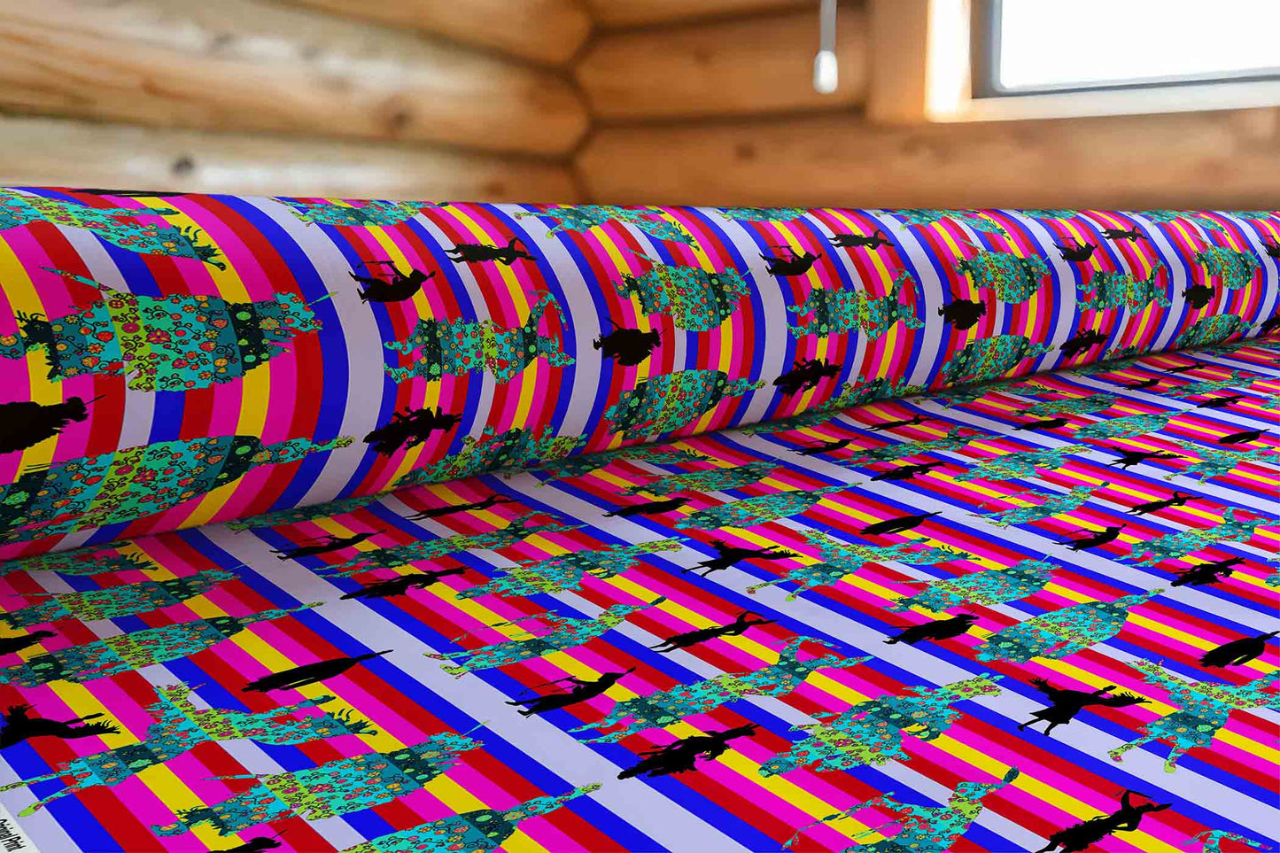 Dancers Sky Dance Fabric