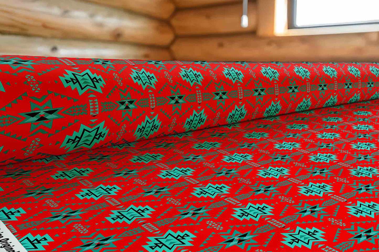 Desert Canyon Sunset Fabric