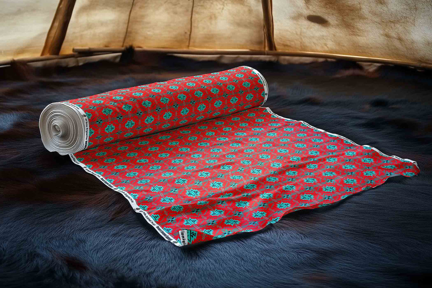 Desert Canyon Sunset Fabric