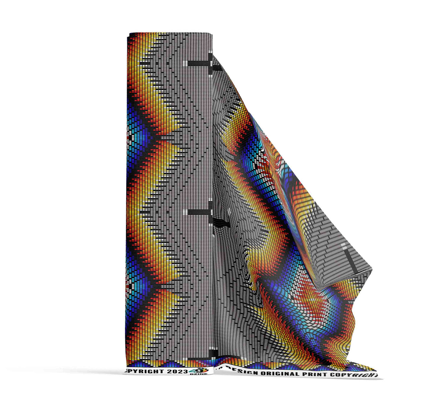 Diamond in the Bluff Grey Fabric