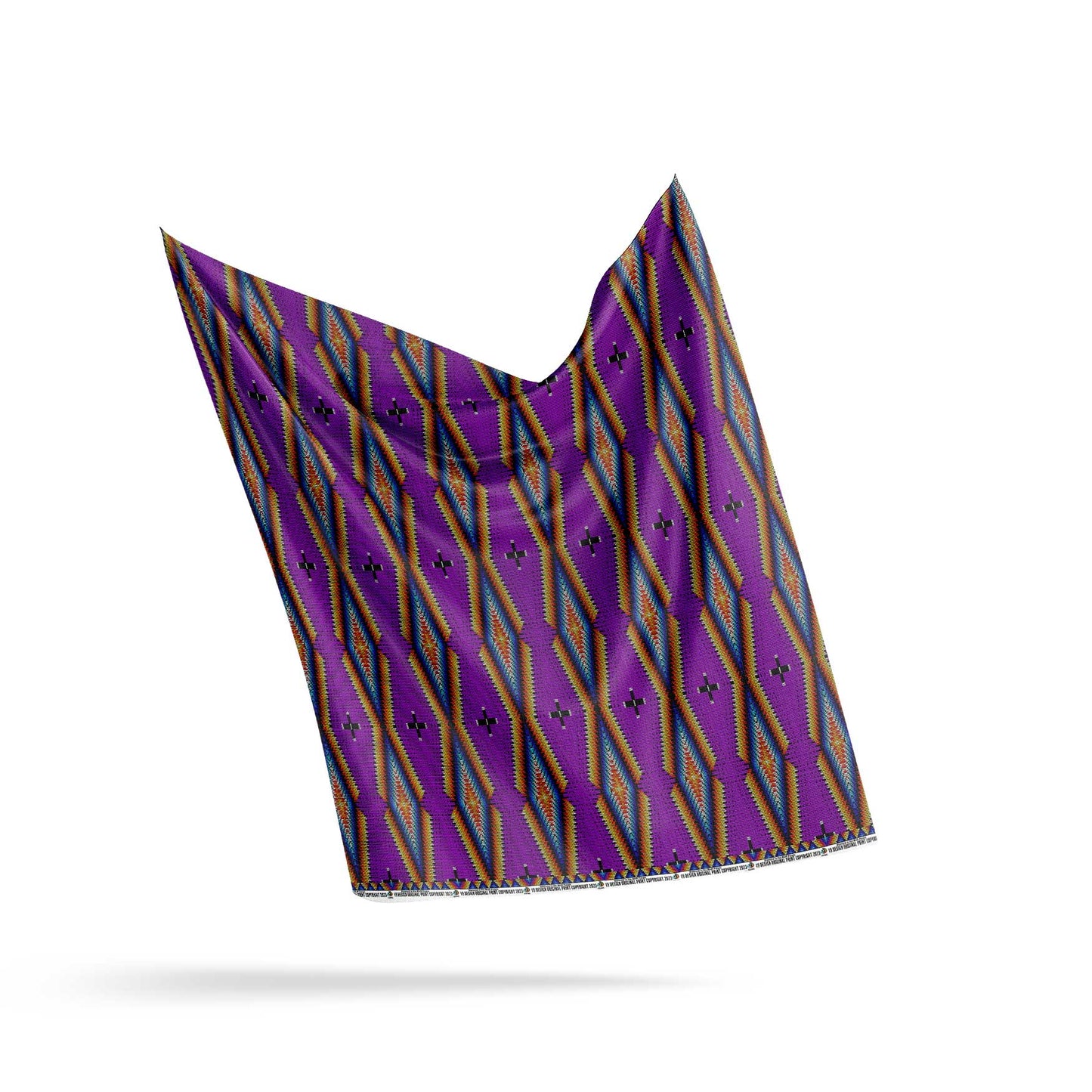 Diamond in the Bluff Purple Fabric