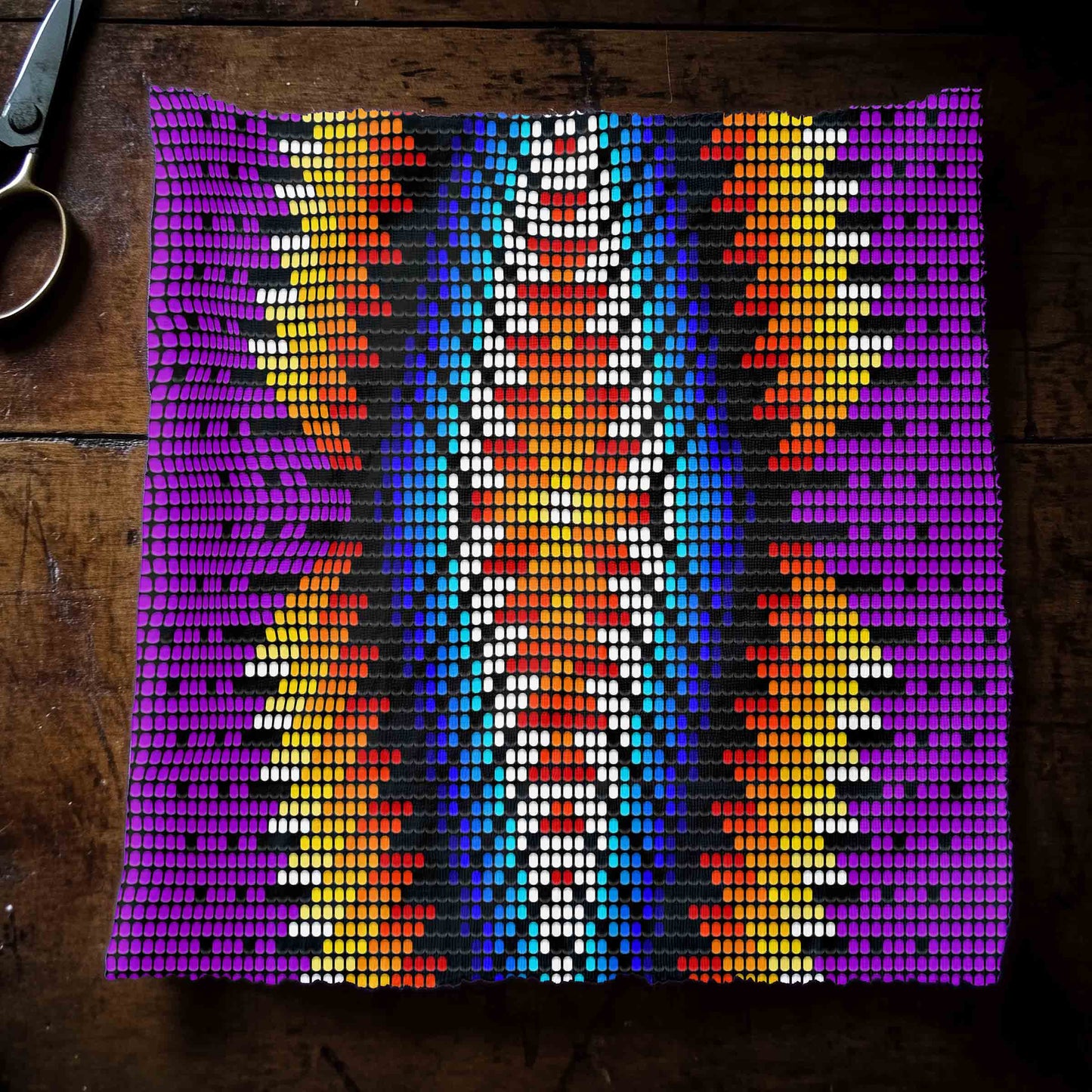 Diamond in the Bluff Purple Fabric