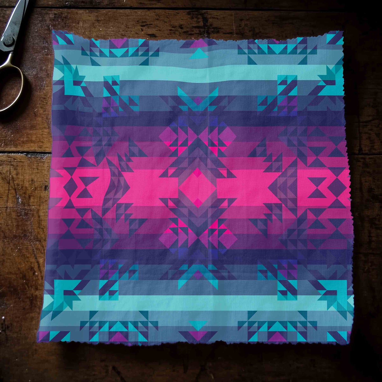 Dimensional Brightburn Fabric