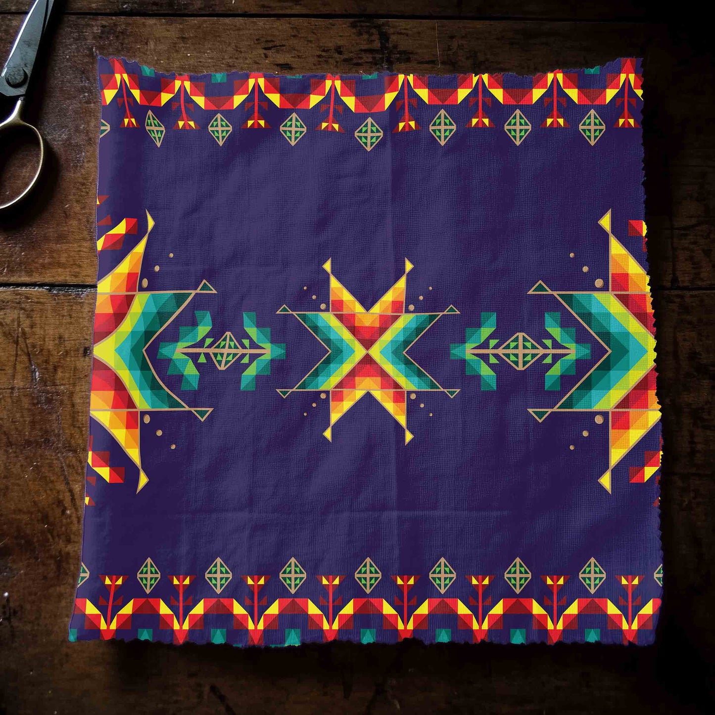 Dreams of Ancestors Indigo Fabric