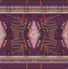 Load image into Gallery viewer, Dreams of Deco Berry Fabric
