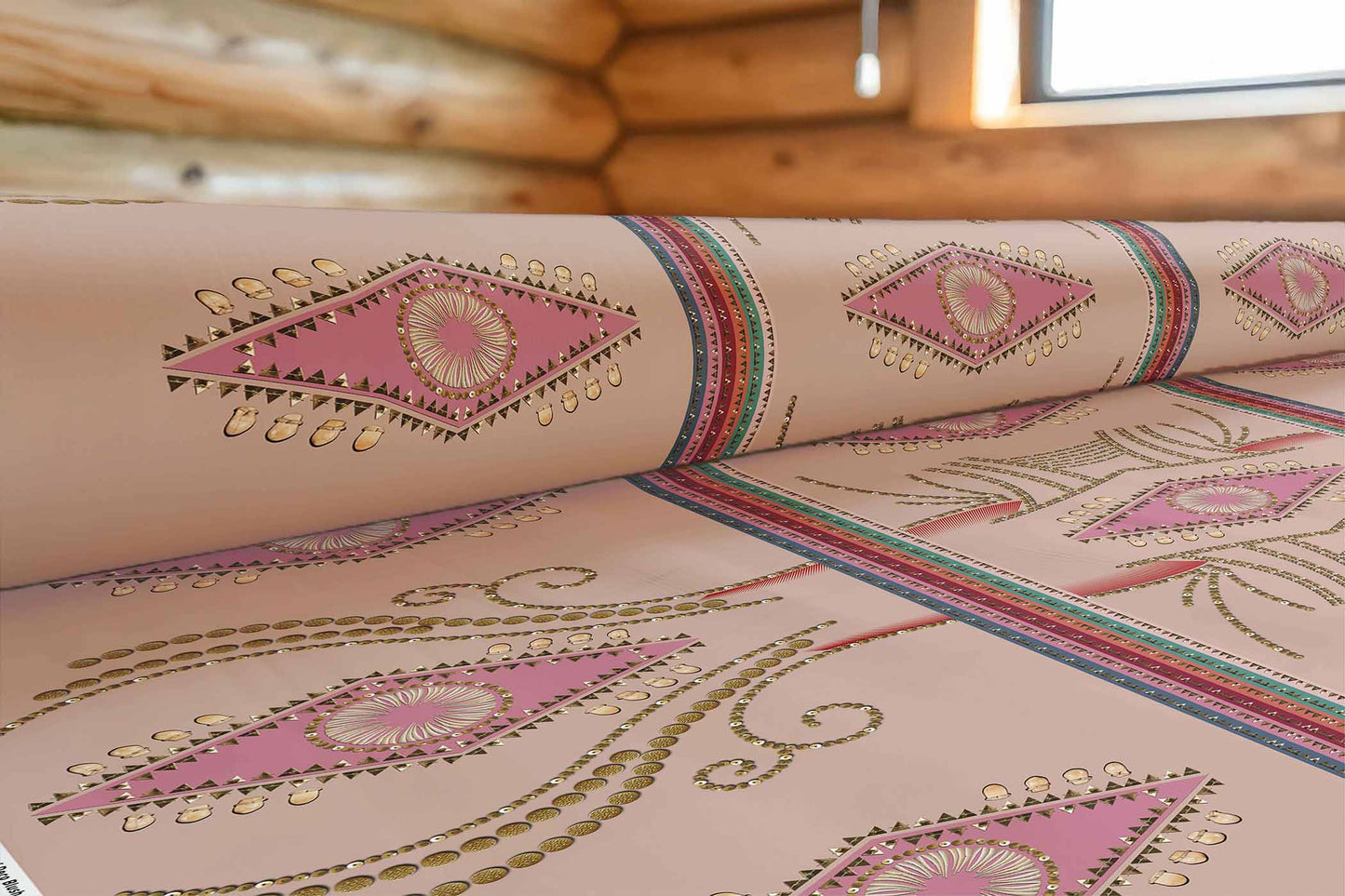 Dreams of Deco Blush Fabric