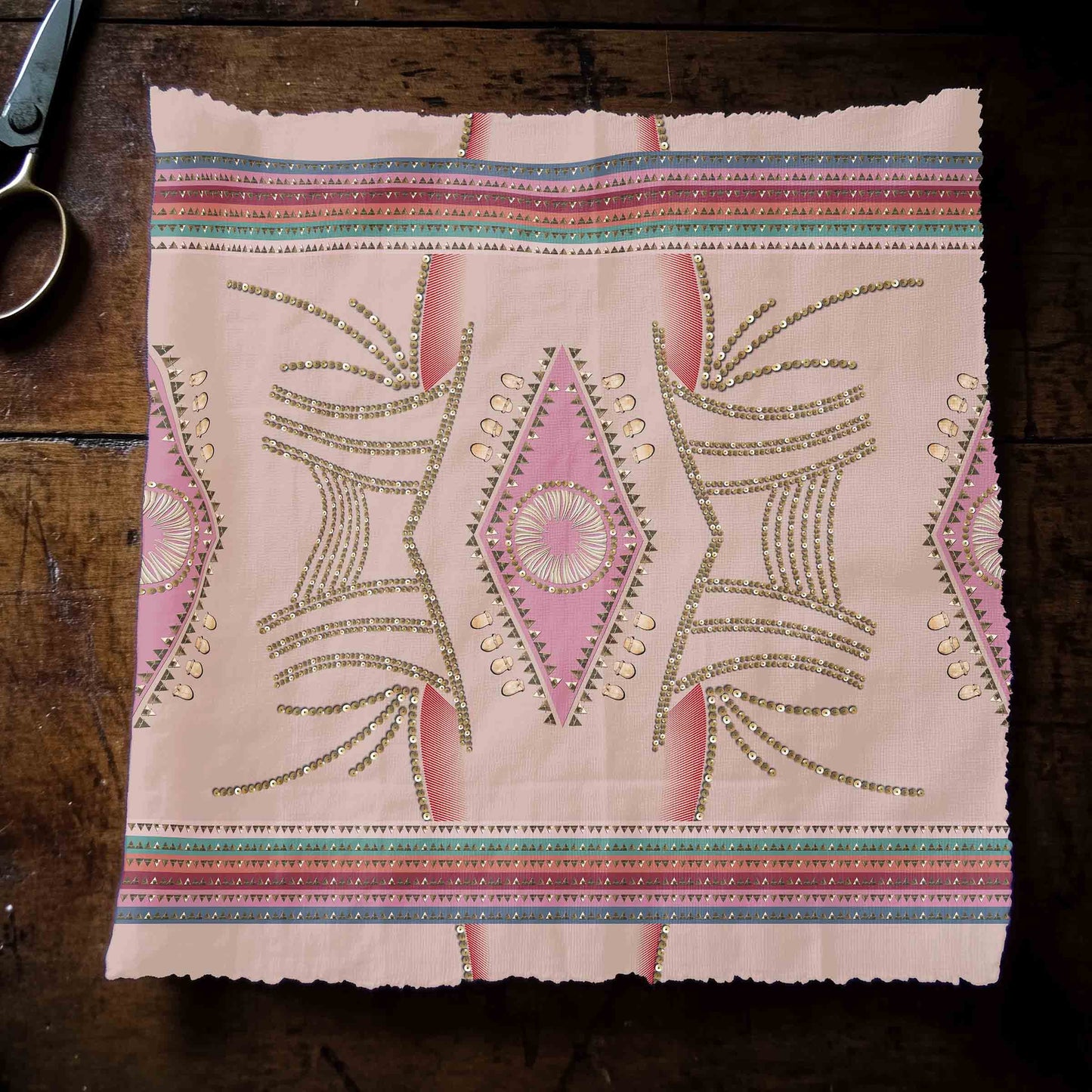 Dreams of Deco Blush Fabric