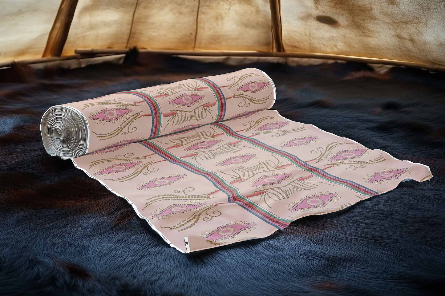 Dreams of Deco Blush Fabric