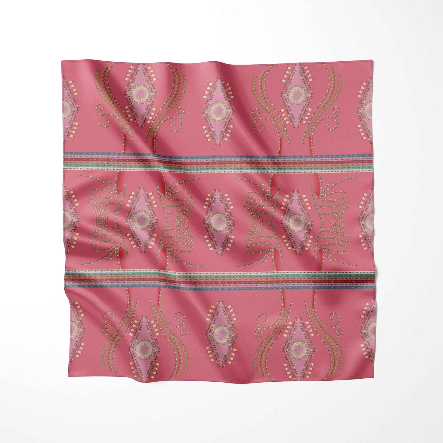 Dreams of Deco Pink Fabric