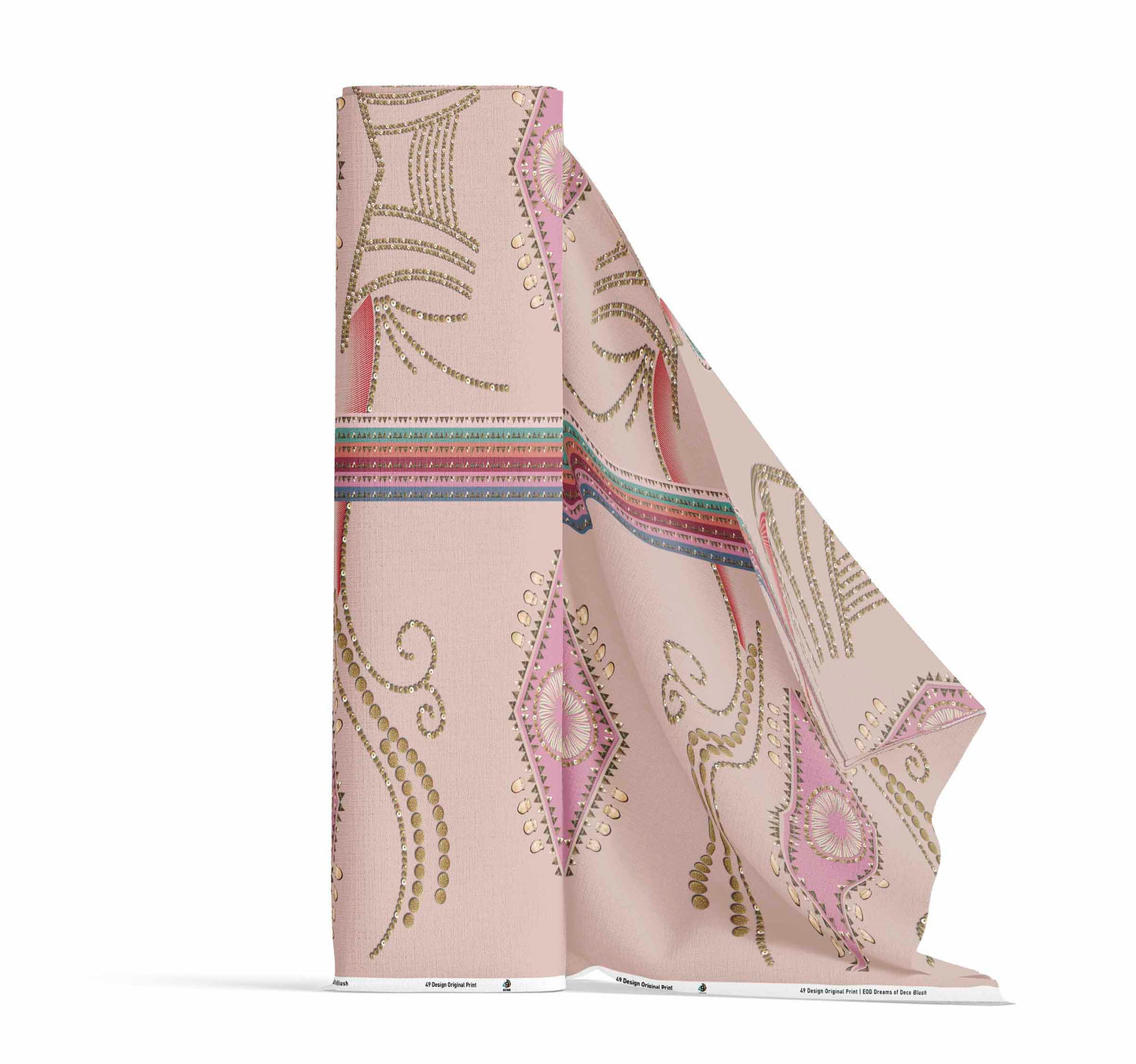 Dreams of Deco Blush Fabric