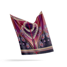 Load image into Gallery viewer, EOD- Dentalium Dreams Maroon Fabric
