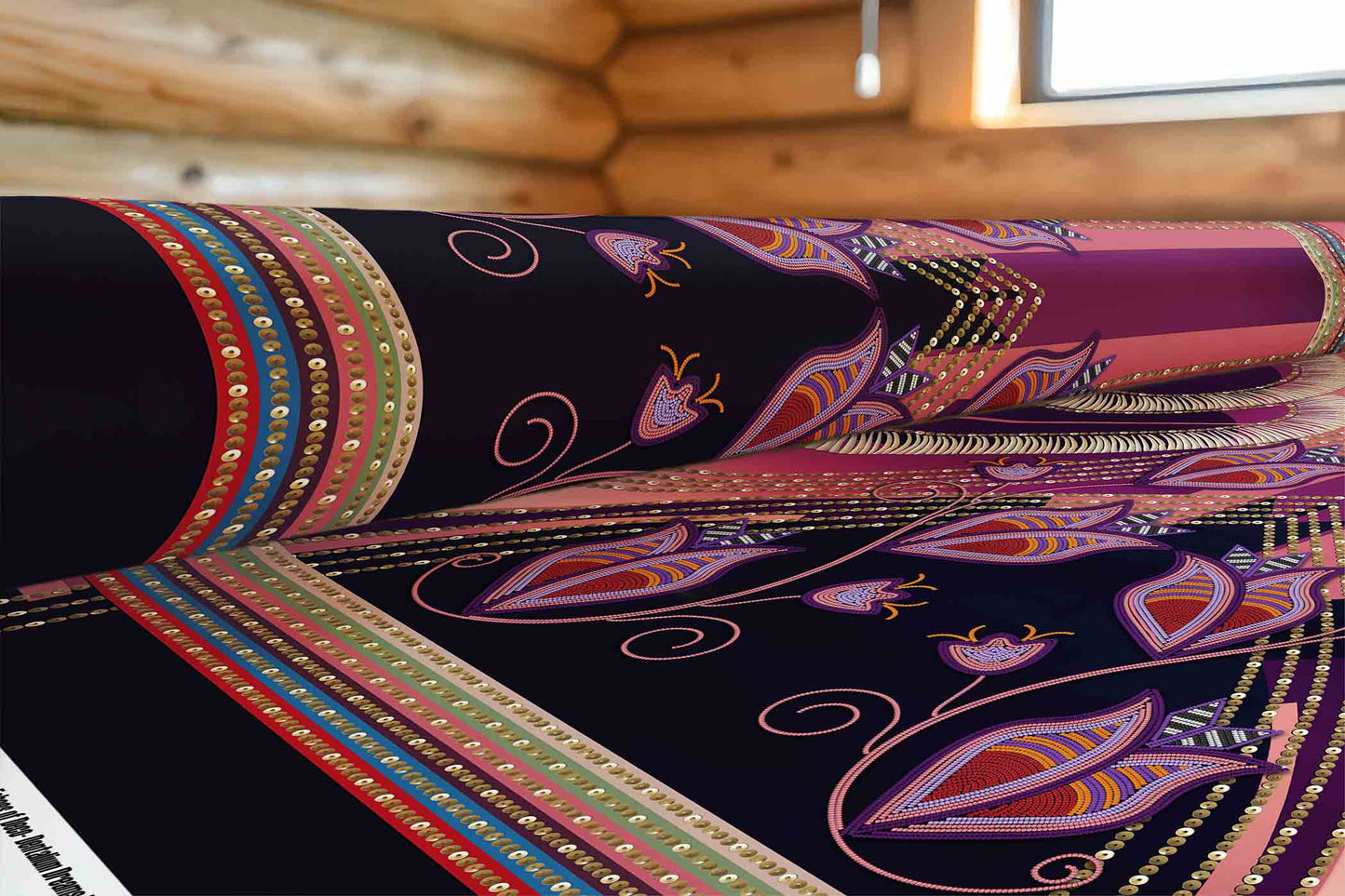 EOD- Dentalium Dreams Pink Fabric