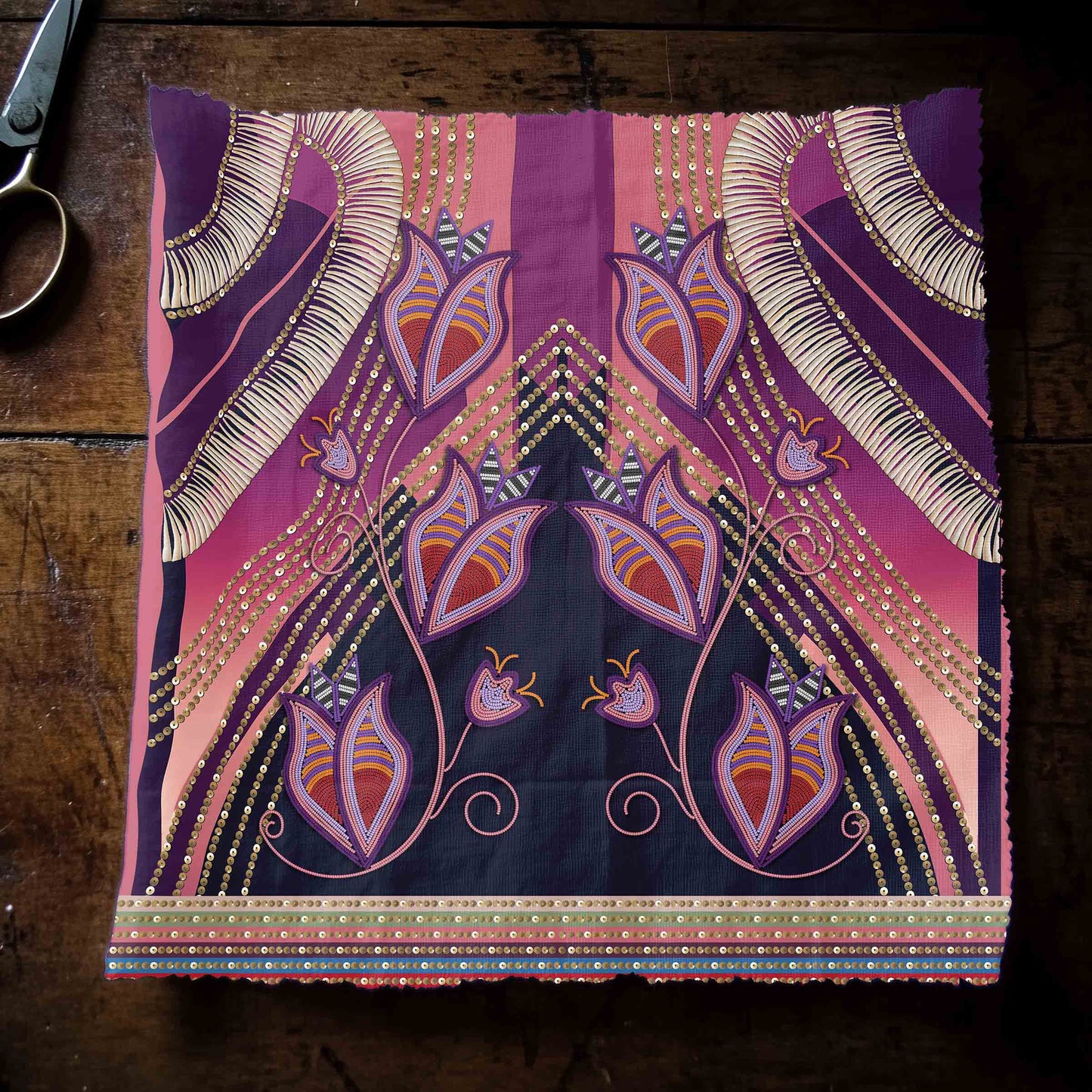 EOD- Dentalium Dreams Pink Fabric