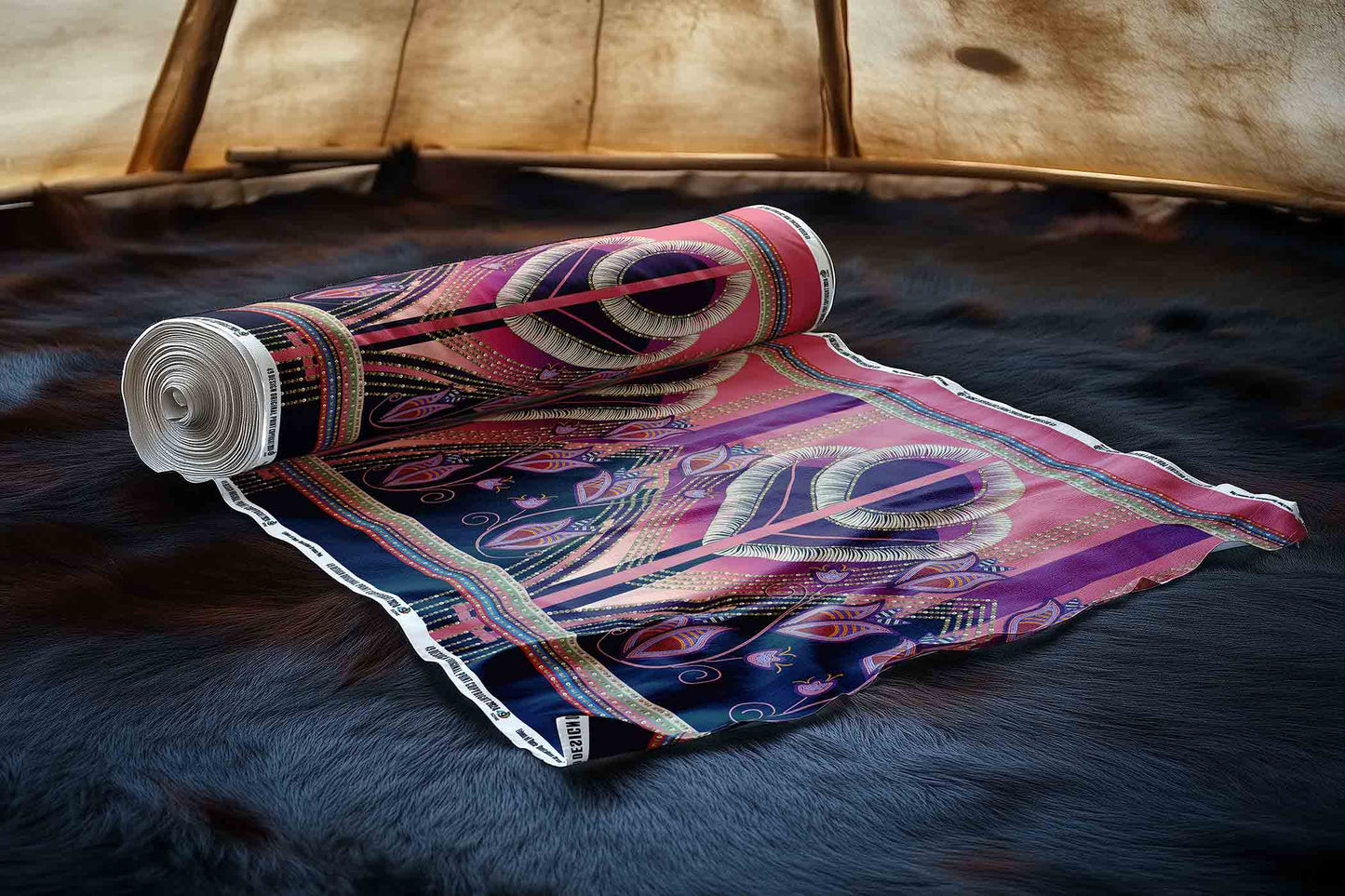 EOD- Dentalium Dreams Pink Fabric