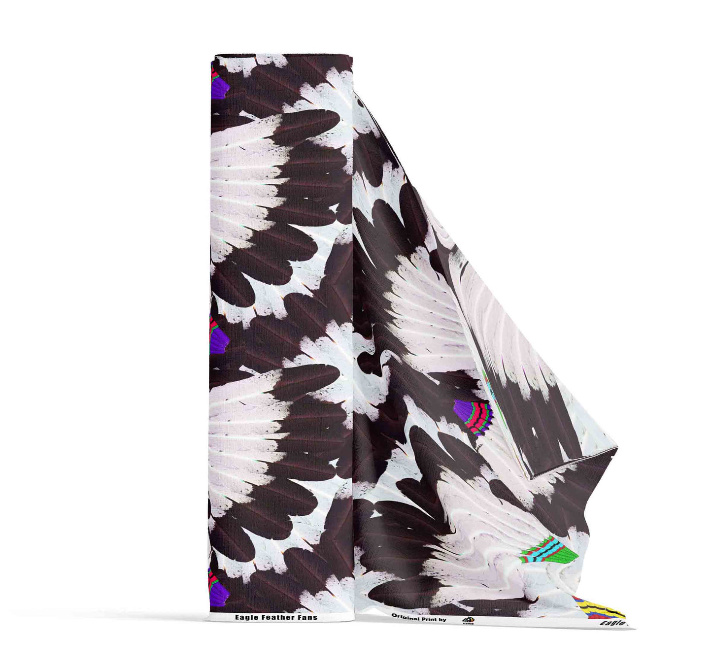 Eagle Feather Fans Fabric