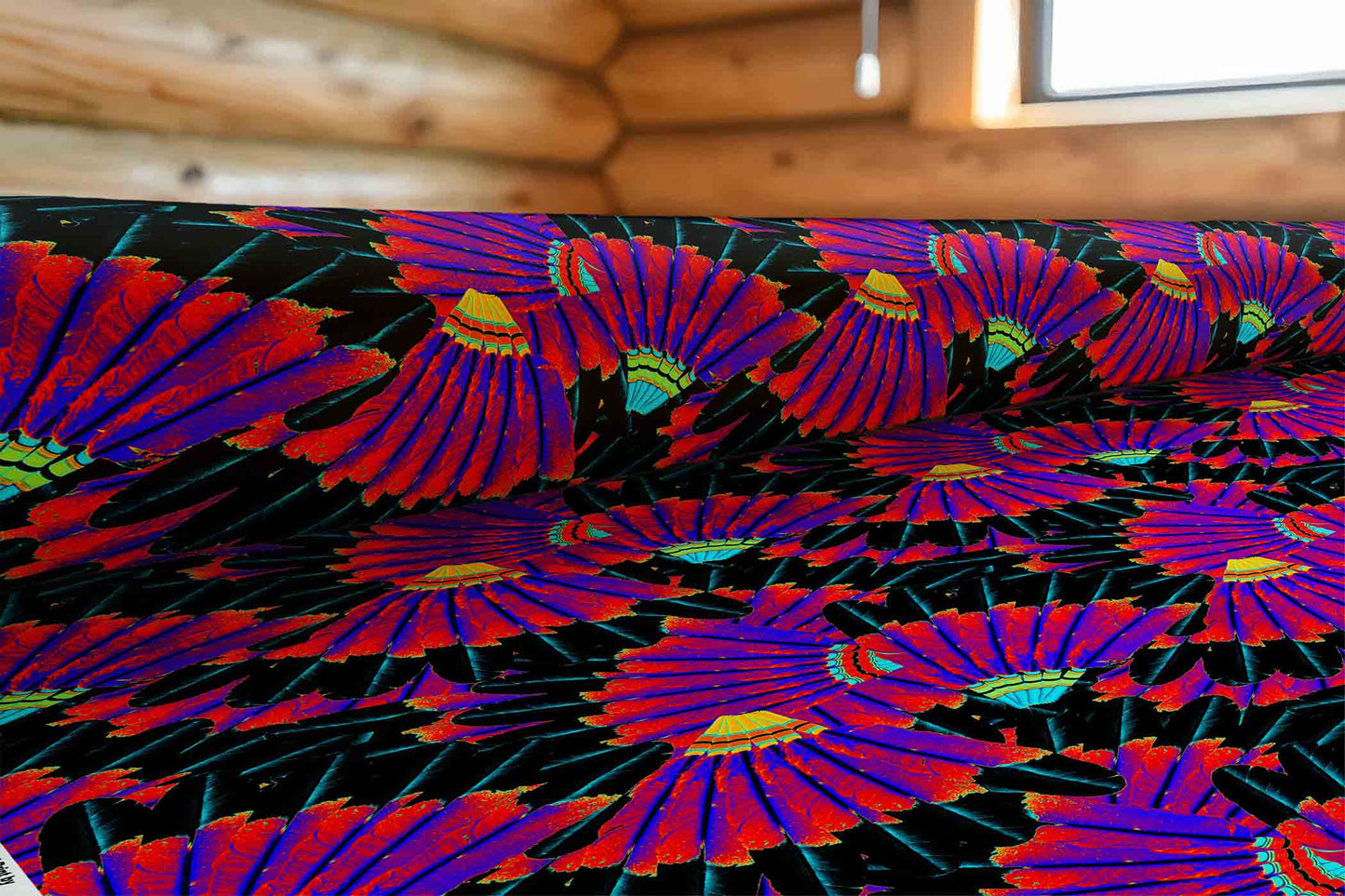 Eagle Feather Remix Fabric