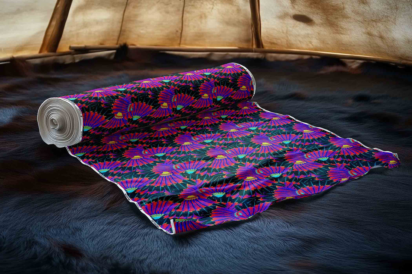 Eagle Feather Remix Fabric