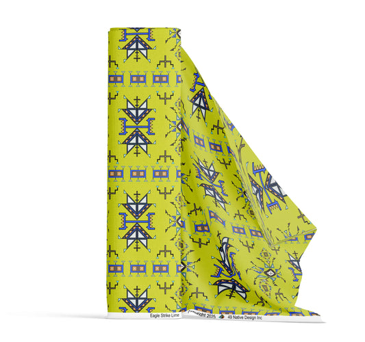 Eagle Strike Lime Fabric