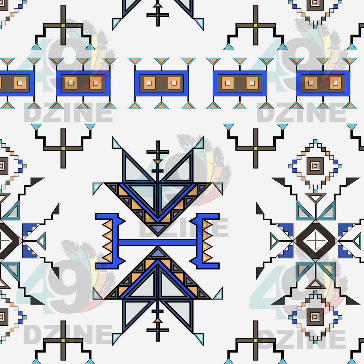 Eagle Strike White Fabric