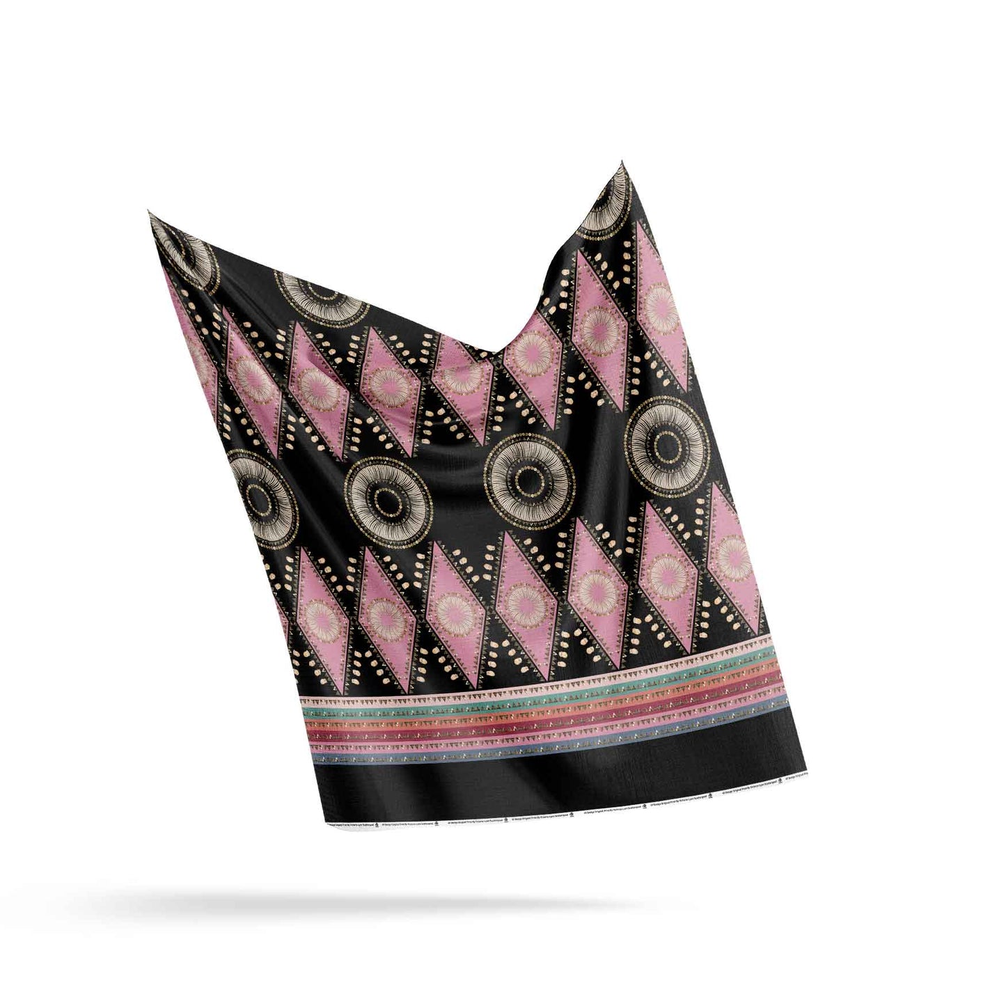 Elk Teeth Honor Black Fabric