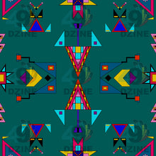 Load image into Gallery viewer, Enemy Territory Teal Fabric
