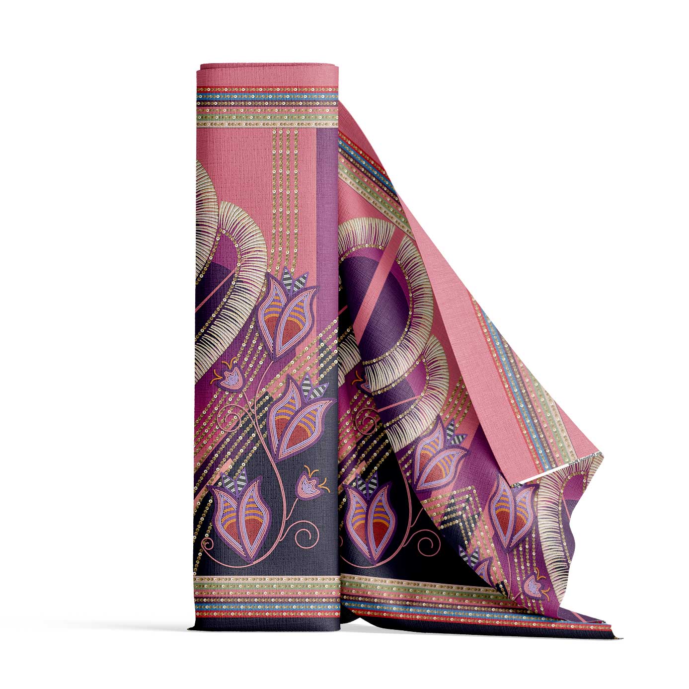 EOD- Dentalium Dreams Pink Fabric