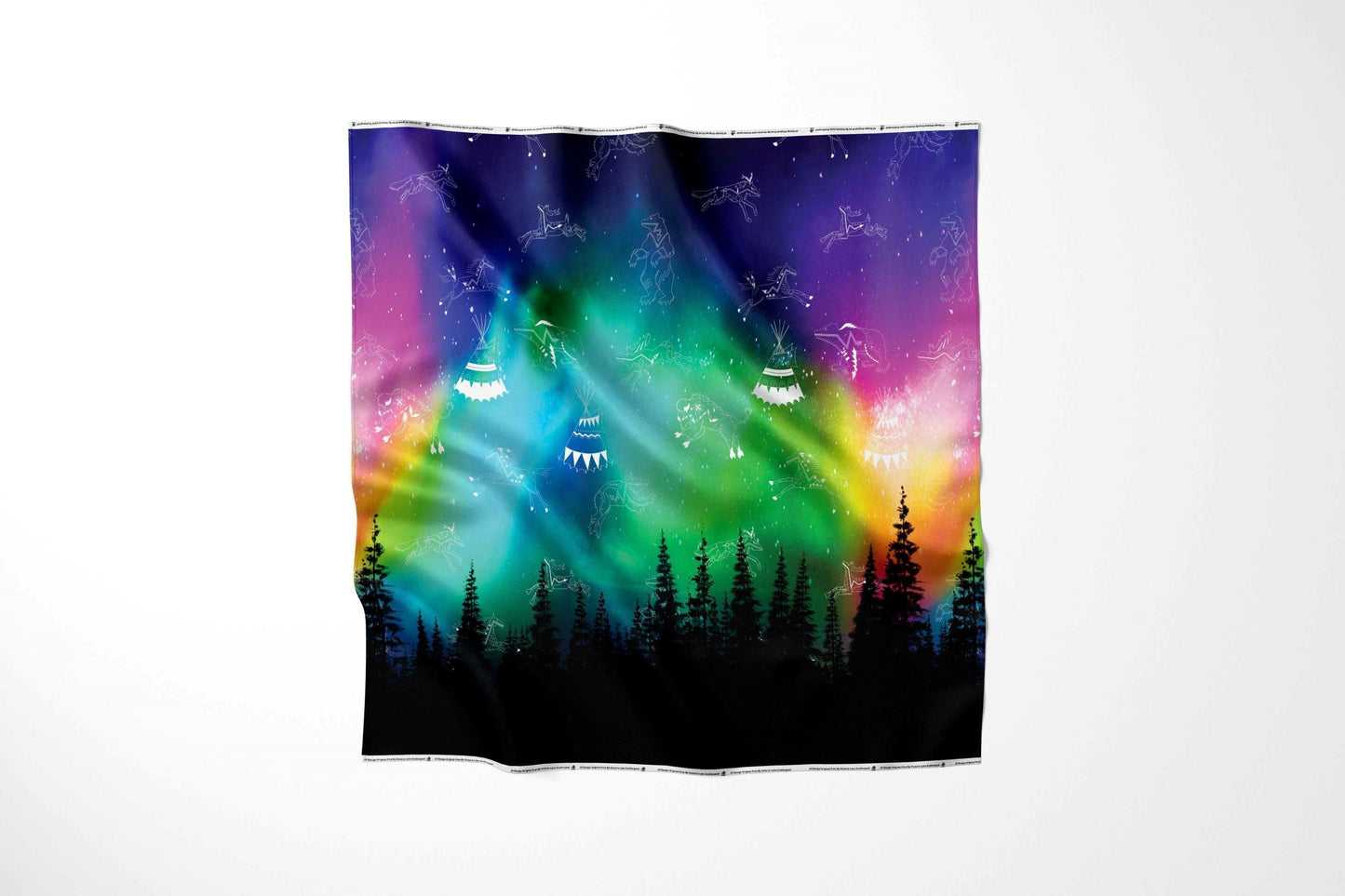 Aurora Medicine Animals Fabric