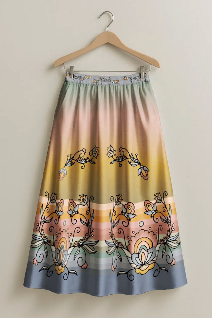 Falling Leaf Rising Bloom Skirt