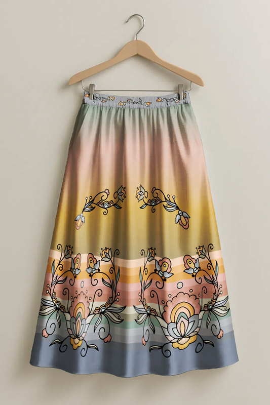 Falling Leaf Rising Bloom Skirt