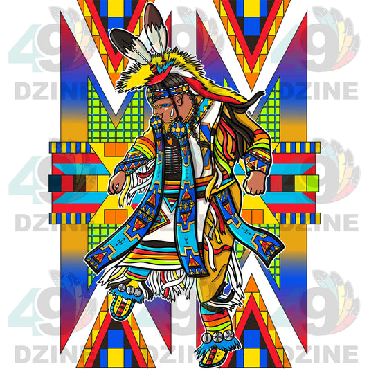 Fancy Dancer 10 Geometric