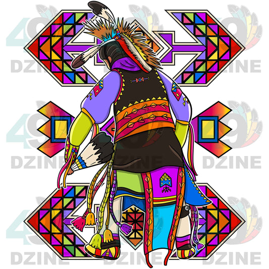 Fancy Dancer 11 Geometric