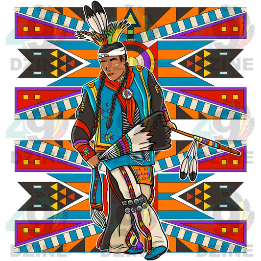 Fancy Dancer 12 Geometric