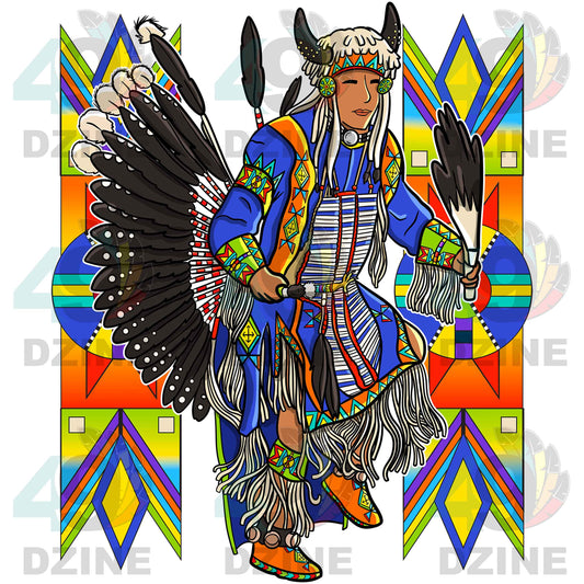 Fancy Dancer 14 Geometric