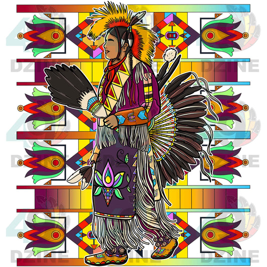 Fancy Dancer 17 Geometric