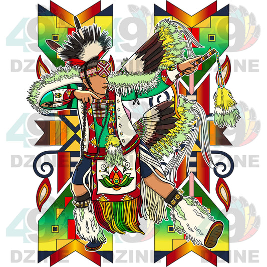 Fancy Dancer 4 Geometric