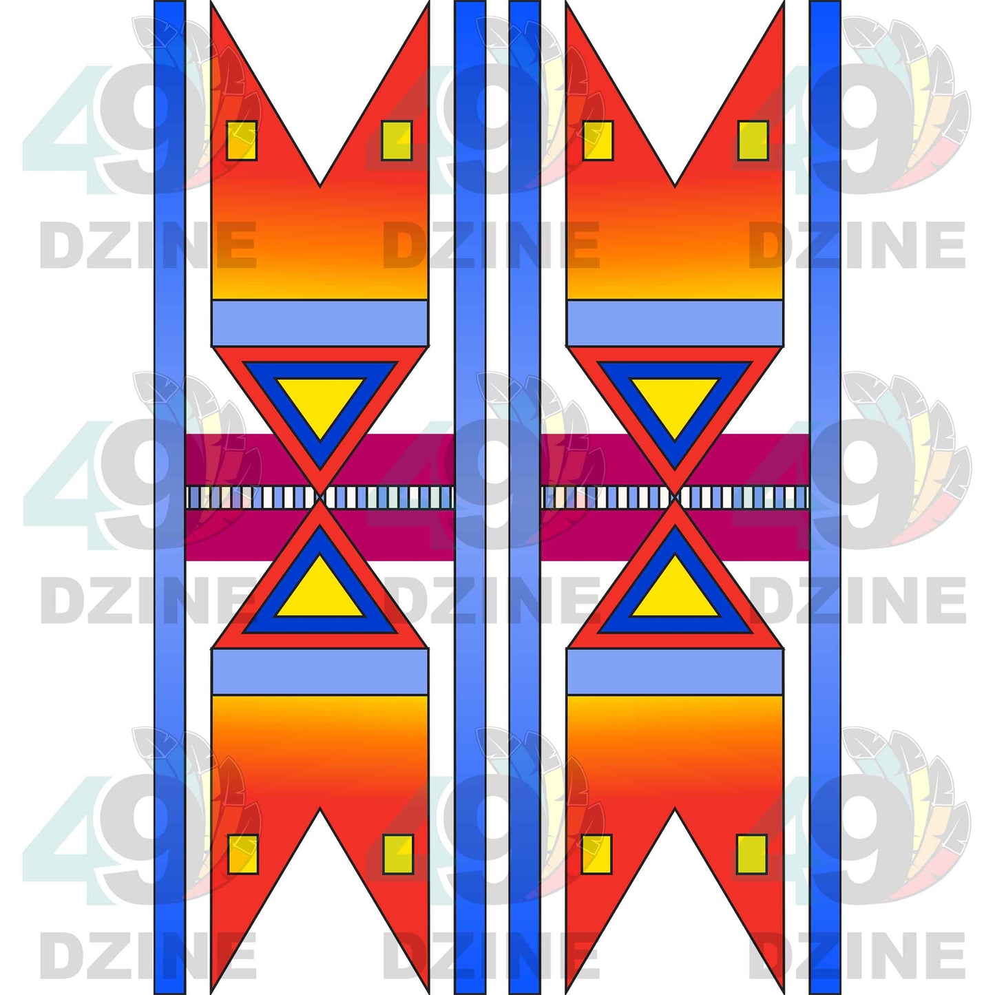 Fancy Dancer 5 Geometric