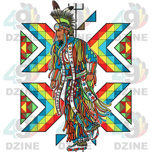 Fancy Dancer 6 Geometric