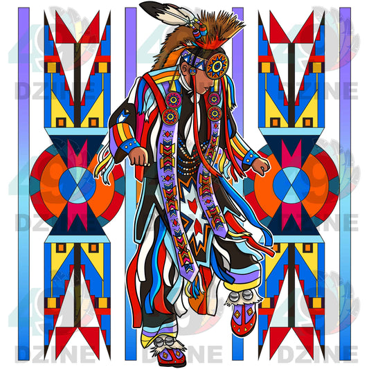 Fancy Dancer 8 Geometric